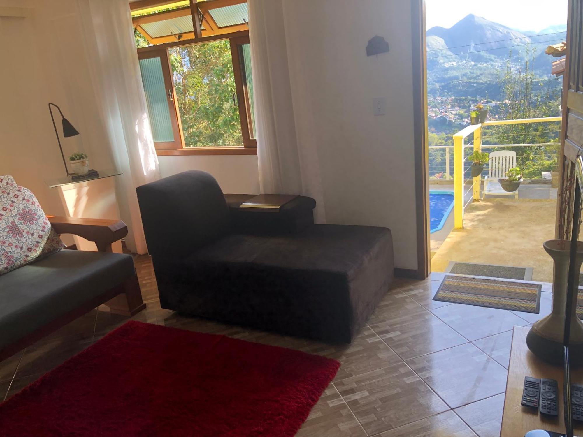 ノバ・フリブルゴ Casa Aconchegante Com Linda Vista A 5 Min Do Centroヴィラ エクステリア 写真