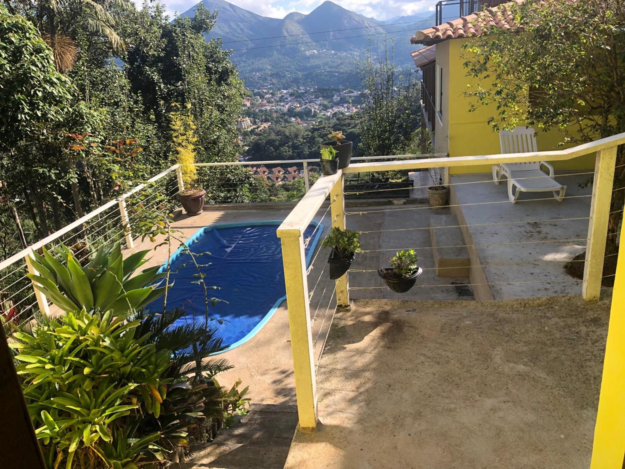 ノバ・フリブルゴ Casa Aconchegante Com Linda Vista A 5 Min Do Centroヴィラ エクステリア 写真